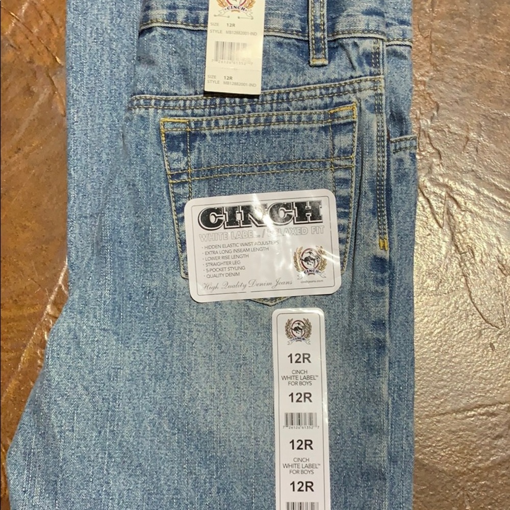 Boys size 12 R Cinch jeans